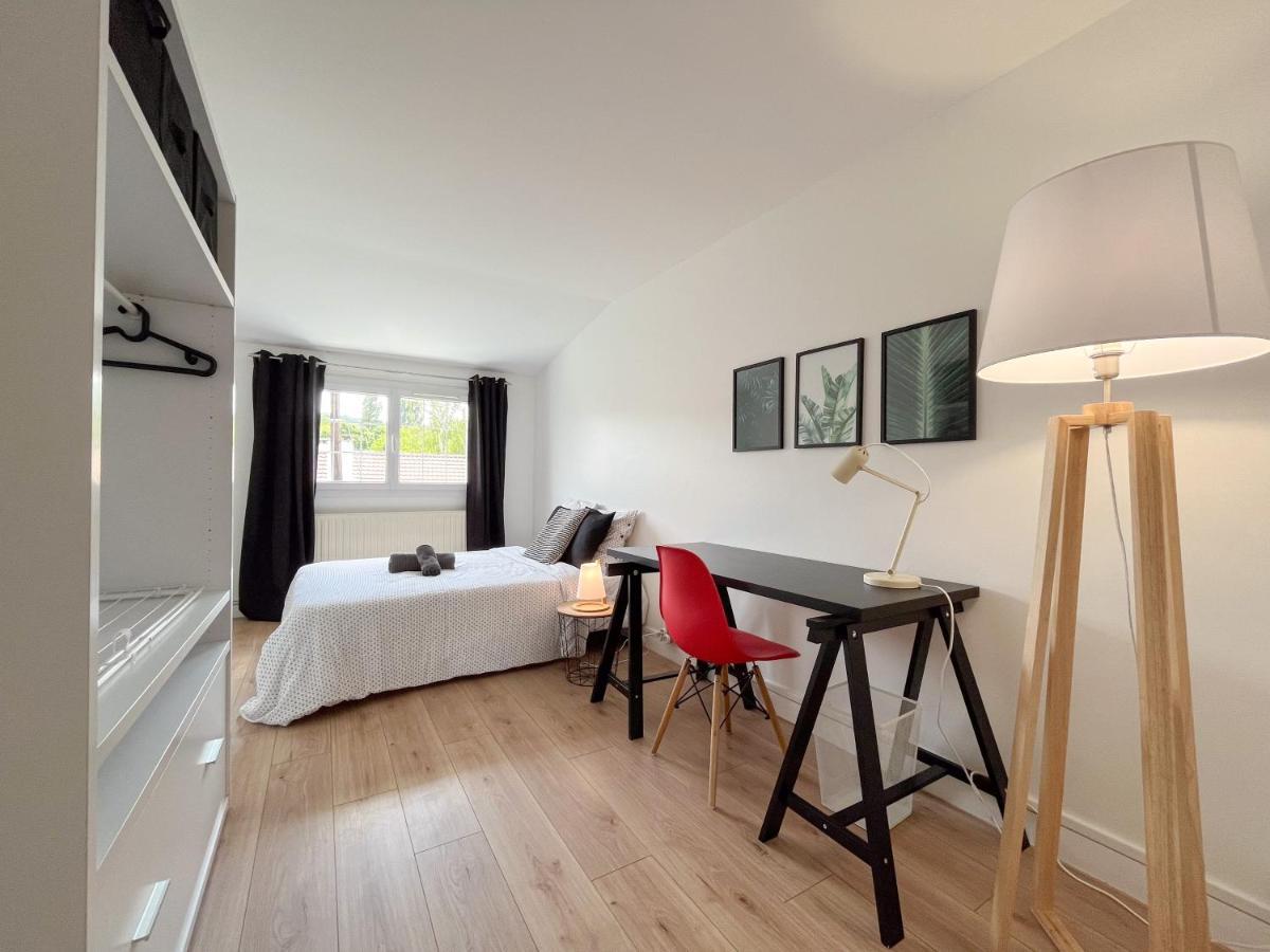 Maison Ideale Pour Visiter Paris Versailles - Chambres Privees Paris-Saclay Bures-sur-Yvette Eksteriør bilde